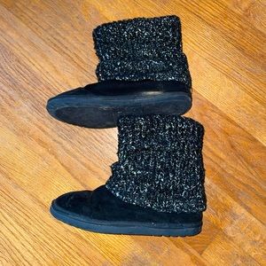 Girl’s Fashion Fall Boots with sequins Size 5 M